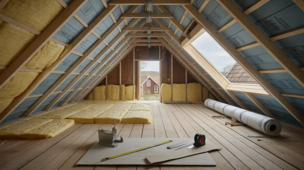 isolera vinden r tt kostnad energibesparing ventilation och rot avdrag