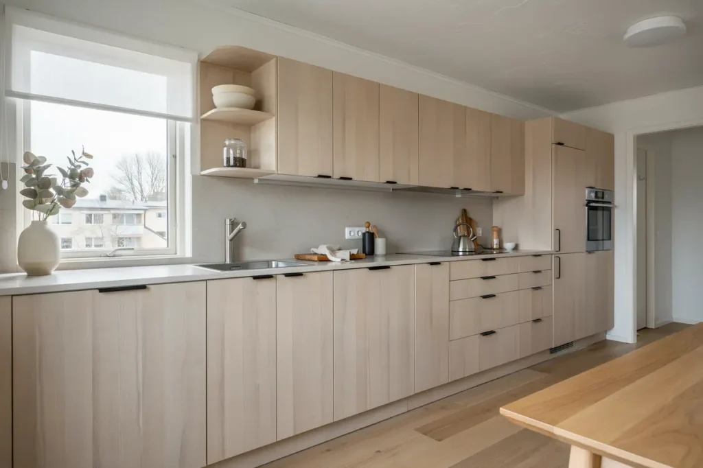 k ksrenovering med platsbyggd f rvaring och ny el i biskopsg rden hisingen