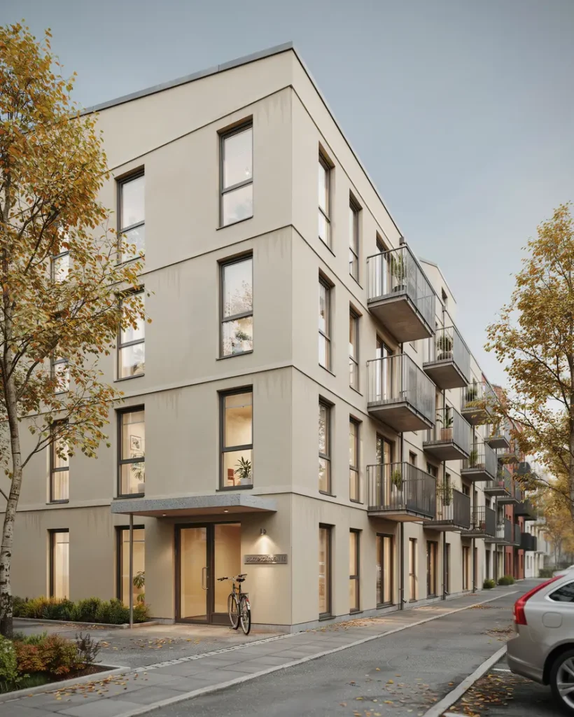 fasadrenovering med till ggsisolering och putsarbeten i biskopsg rden