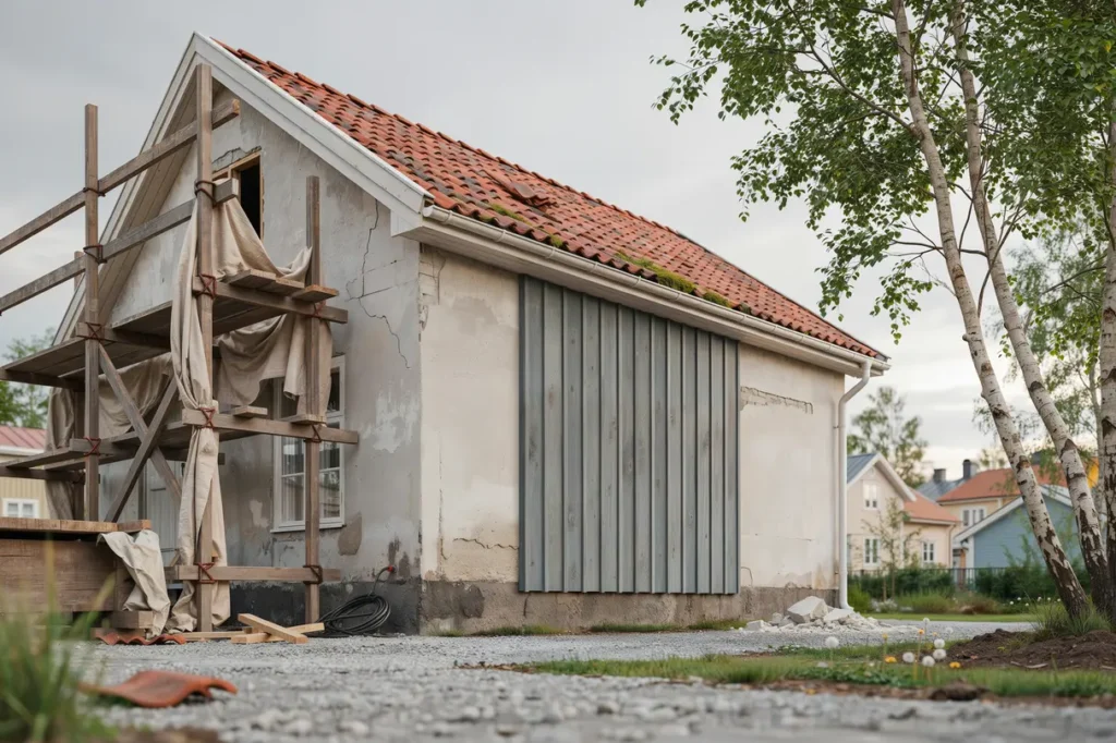 fasadrenovering p villa puts tr panel kostnad och vanliga misstag att undvika
